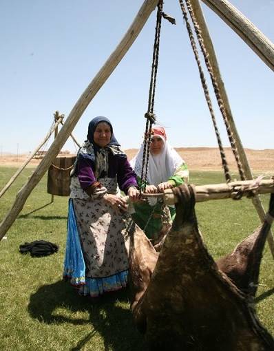 مشک زنی زنان عشایر