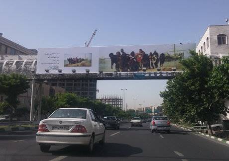 اکران پوستر بهترین فیلم های تاریخ سینمای ایران بر روی بیلبوردهای شهری