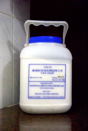  باریم ( سولفات باریم) (BARIUM SULFAT)