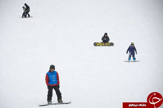بزرگترین پیست اسکی داخل سالن در چین +تصاویر
