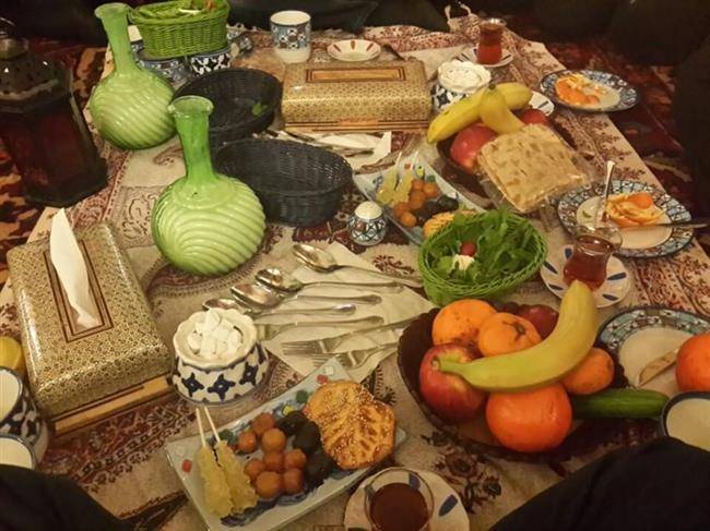 سفره خانه سنتی باغ صبا تهران