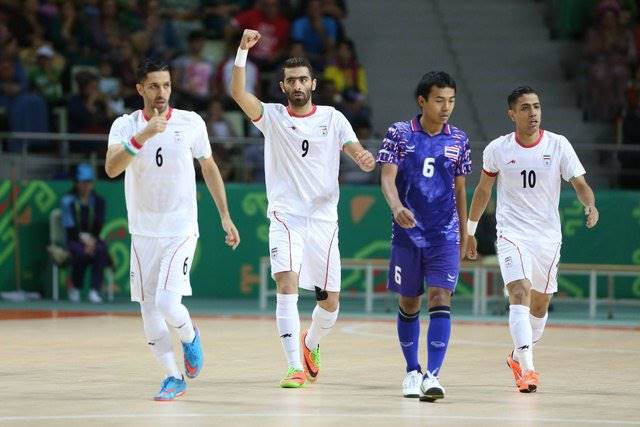 راهیابی تیم ملی فوتسال به نیمه‌نهایی با شکست تایلند