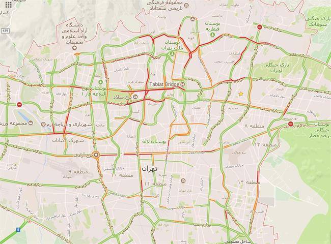 گره ترافیکی در معابر تهران نداریم/ ترافیک دوم کمتر از اول مهر
