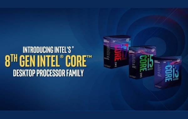 نسل هشتم پردازنده های دسکتاپی Core اینتل برای گیمرها و خالقان محتوا معرفی شد