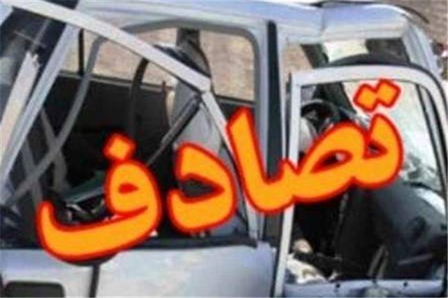برخورد 15 خودرو در اتوبان شهید بابایی به علت نشت گازوئیل