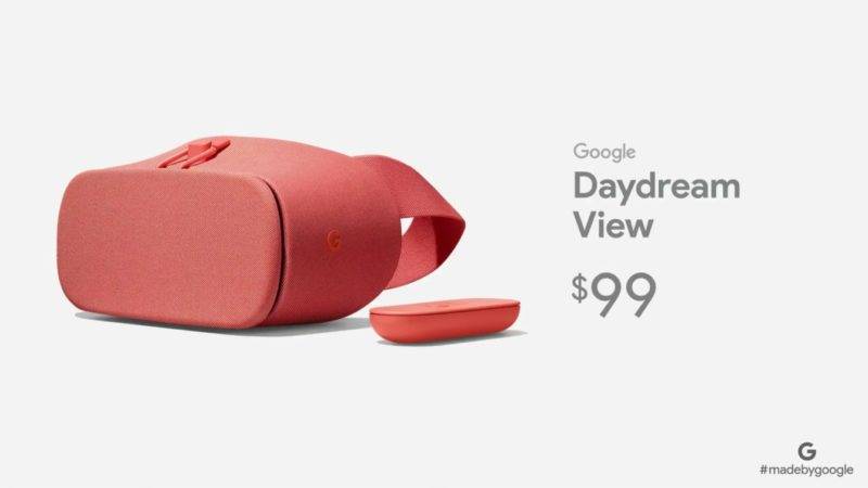 گوگل از نسخه جدید هدست Daydream View با قیمت 99 دلار پرده برداشت