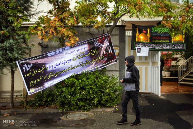 مراسم ترحیم داود احمدی‌نژاد برگزار شد