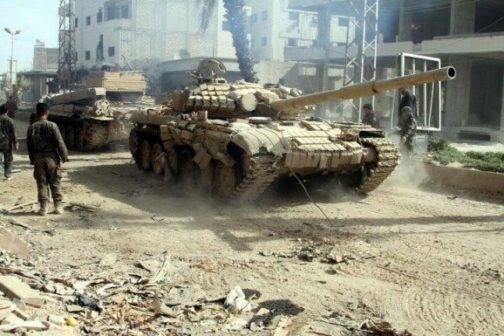 پیشروی گسترده ارتش سوریه در شهر دیرالزور/نیروهای سوری برای بیرون راند کامل تروریست‌ها از شهر آماده می‌شوند