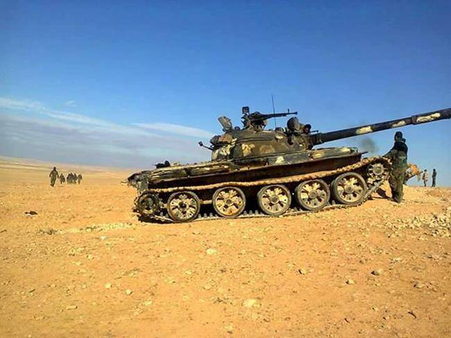 پیشروی ارتش سوریه در دیرالزور/ارتفاعات راهبردی در شرق حمص به کنترل ارتش سوریه در آمدند