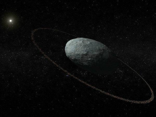 اخترشناسان موفق به کشف حلقه ای در اطراف سیاره کوتوله «هومیا» شدند