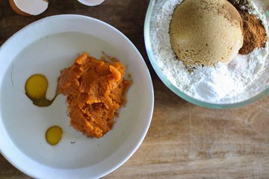 طرز تهیه مافین کدو حلوایی، کیک پاییزی