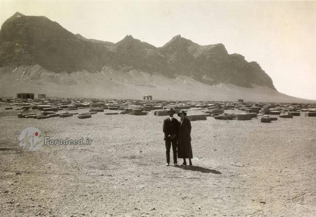 نمایی از گورستان ارامنه در اصفهان