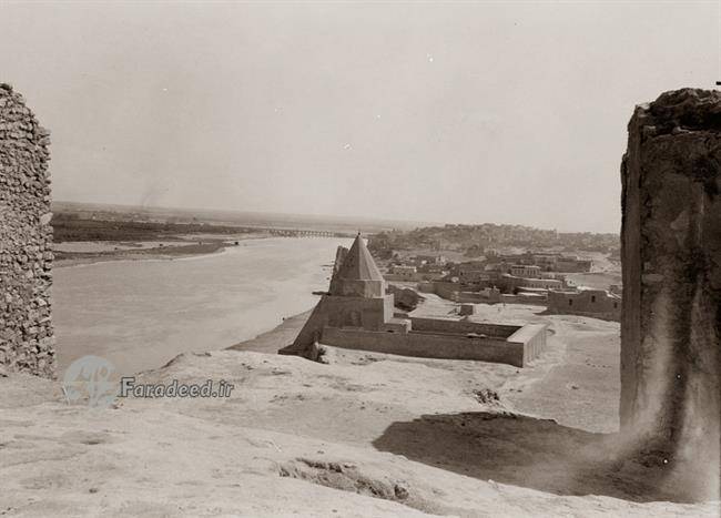 نمایی از باروی شهر موصل