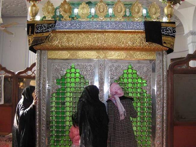 منطقه کهریزک منور به حضور نوادگان امام موسی کاظم (ع)