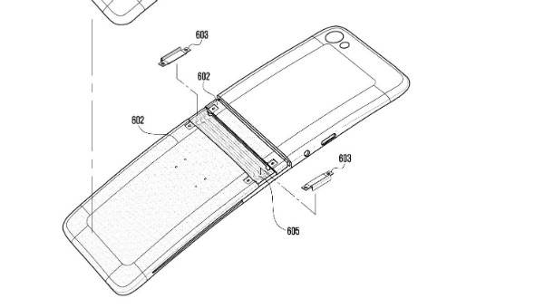 پتنت سامسونگ، طراحی احتمالی موبایل تاشوی گلکسی X را نمایش می دهد