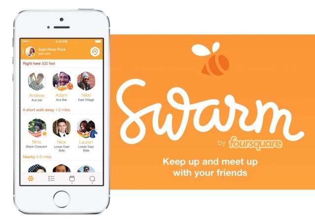 اپلیکیشن مکان نمایی Swarm فیلتر شد