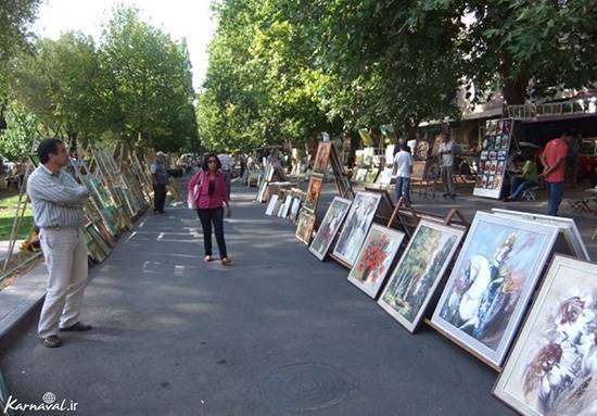 بازار ورنیساژ ایروان؛ خرید به سبک ارامنه