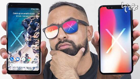 مقایسه دو پرچم‌دار اپل و گوگل (iPhone X VS Pixel 2 XL)