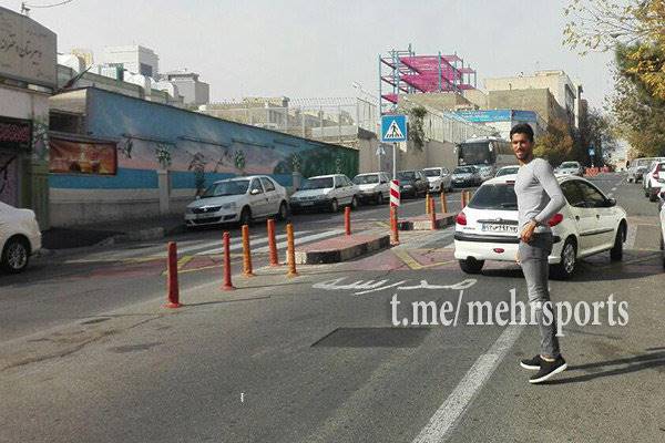 دروازه‌بان استقلال در این باشگاه حاضر شد