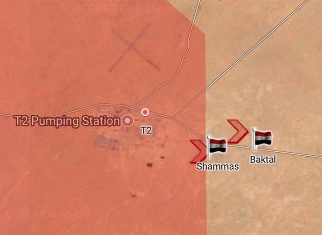 نیروهای ارتش سوریه خود را به 65 کیلومتری البوکمال رساندند