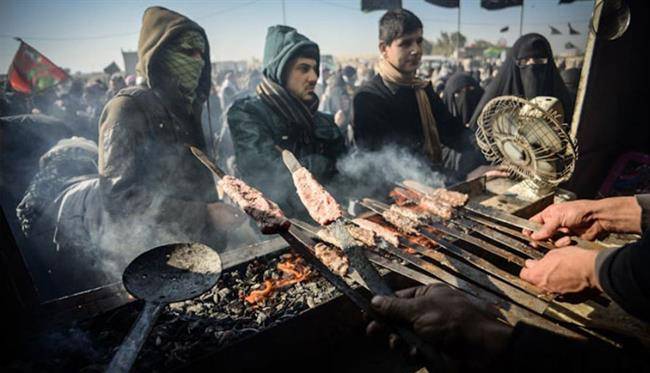 پذیرایی مرکب اربعین