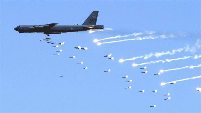نیروی هوایی آمریکا از تمرین دو بمب افکن‌ در نزدیکی شبه جزیره کره خبر داد