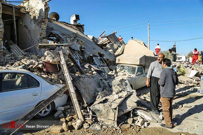 جمع کشته شدگان زلزله کرمانشاه به 328 نفر رسید