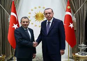 رئیس جمهور ترکیه و وزیر خارجه لبنان در آنکارا دیدار و گفتگو کردند