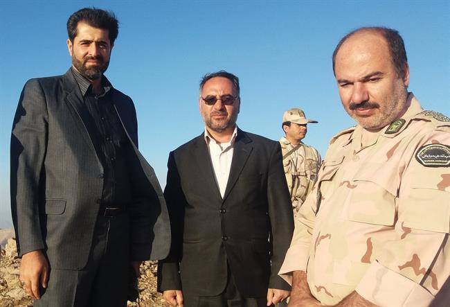 بازدید دادستان نظامی استان کردستان از مناطق صفر مرزی مریوان