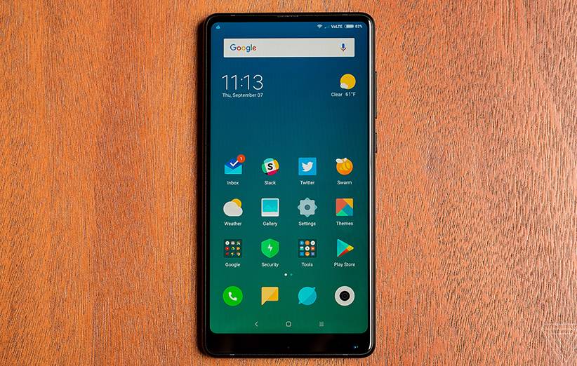 شیائومی Mi MIX 2 رسما معرفی شد