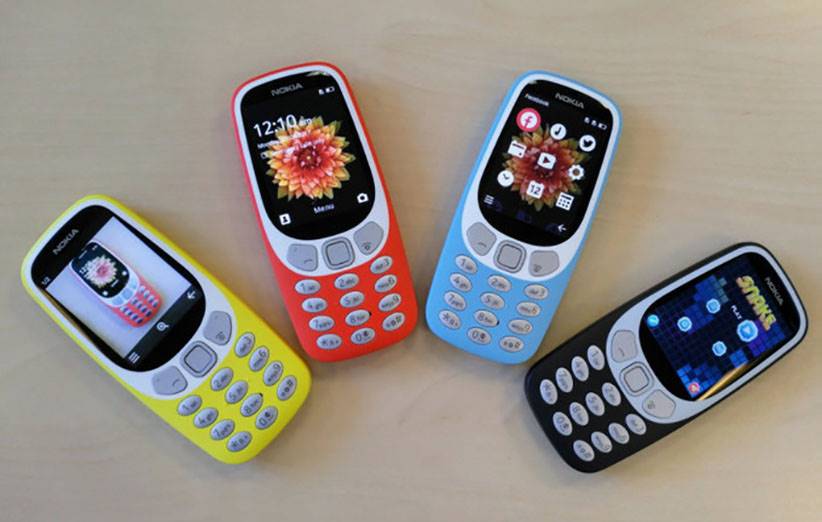 نوکیا 3310 با پشتیبانی 3G به زودی به بازار می‌آید
