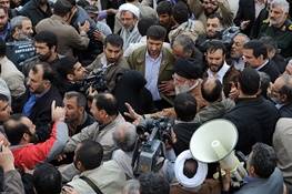 تفسیر تلگرامی ضرغامی از یک عکس متفاوت رهبر انقلاب در کرمانشاه