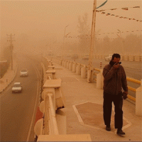 غبار خوزستان و باران کرمانشاه نیازمند اقدام فوری مسئولان