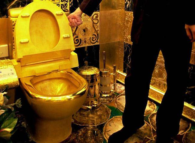 به هدر ندادن پول - Golden Toilet