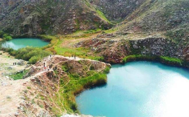 دریاچه سیاه گاو دوقلو استان ایلام