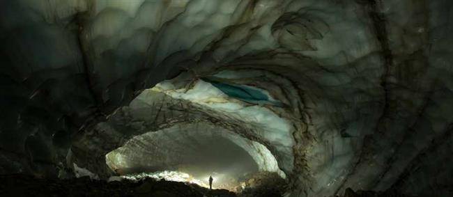 غار Sandy در کوهستان هود - اورگون، ایالات متحده آمریکا