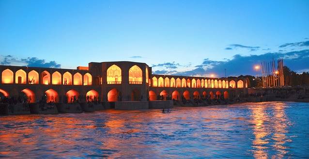 پل خواجه و عجایب آن - اصفهان ایران