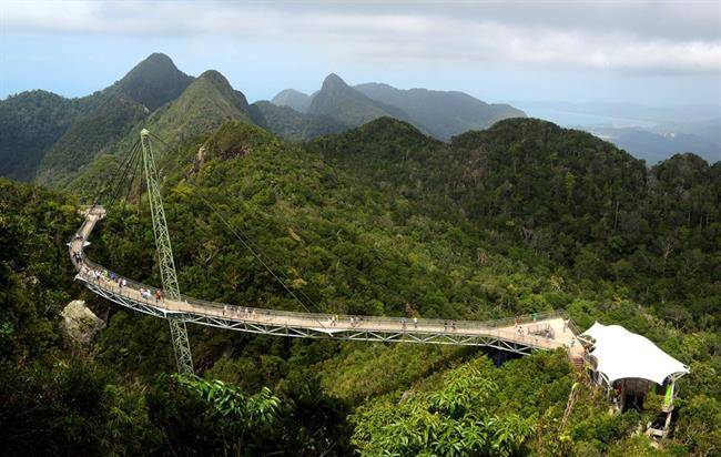 پل لنکاوی sky bridge در مالزی