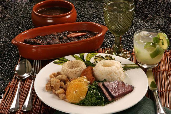 غذای ملی برزیل در رستوران Casa da Feijoada ، ریو