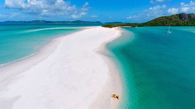 ساحل وایت هون Whitehaven Beach