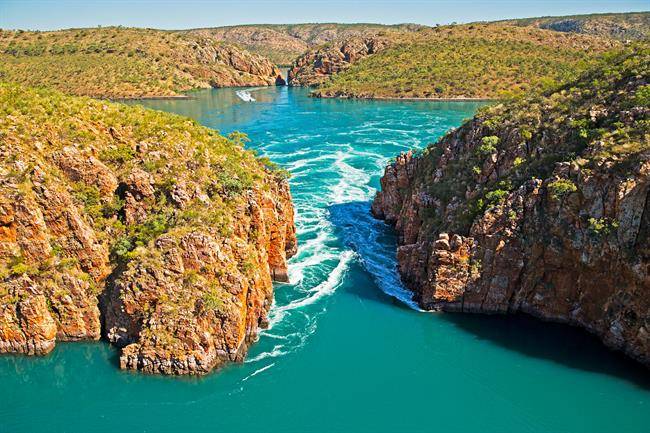 آبشارهای افقی Horizontal Falls