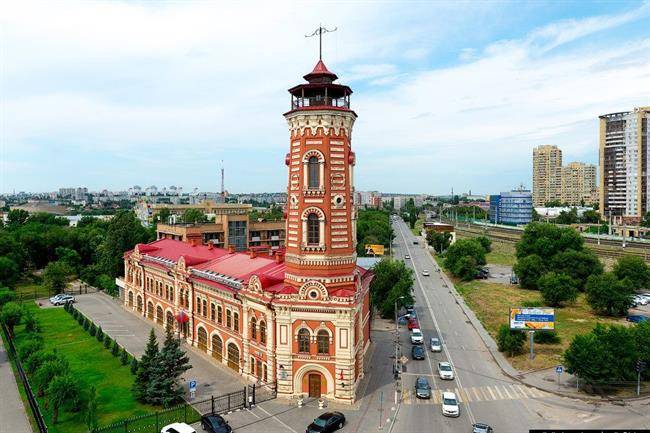 برج آتش نشانی ولگوگراد Zatsaritsynskaya fire tower