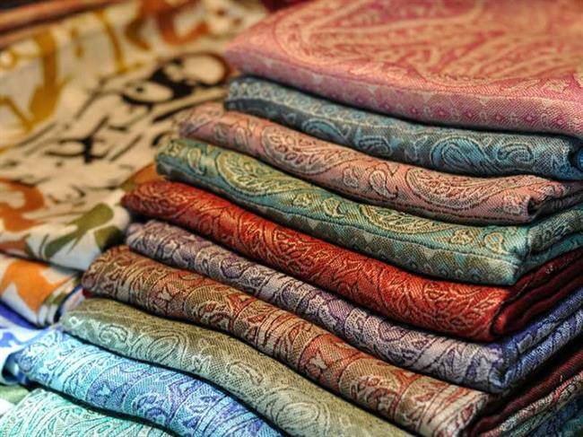 شال های پشمی هنر سنتی دبی
