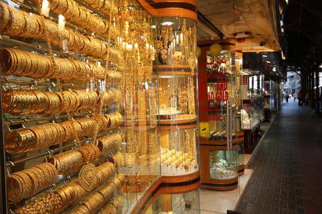 طلا زیورآلات محبوب دبی