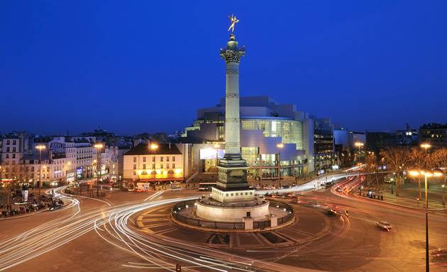  the Place de la Bastille