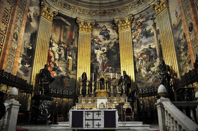 هنر مذهبی در کلیسای سن فرانسیسکو Basilica de San Francisco