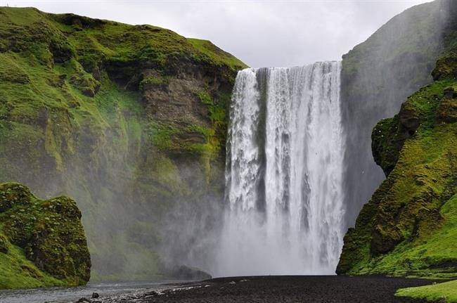 آبشار skogafoss