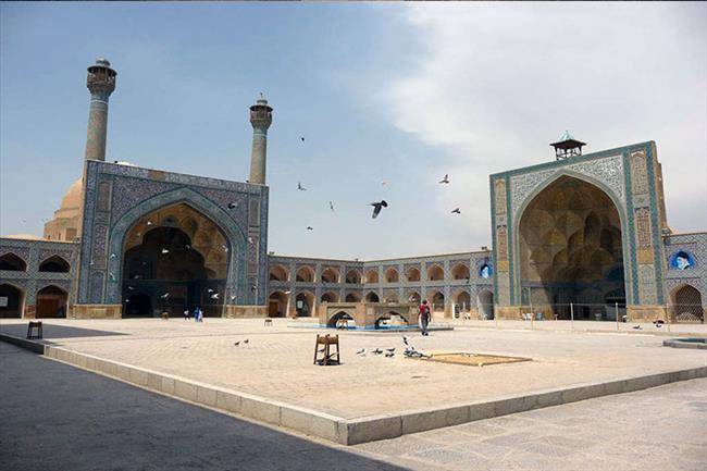 ایوانهای چهارگانه مسجد جامع اصفهان