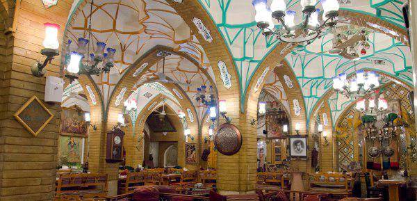 رستوران باغ صبا تهران