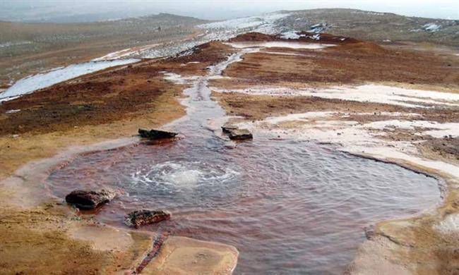 انواع چشمه های معدنی در استان آذربایجان شرقی